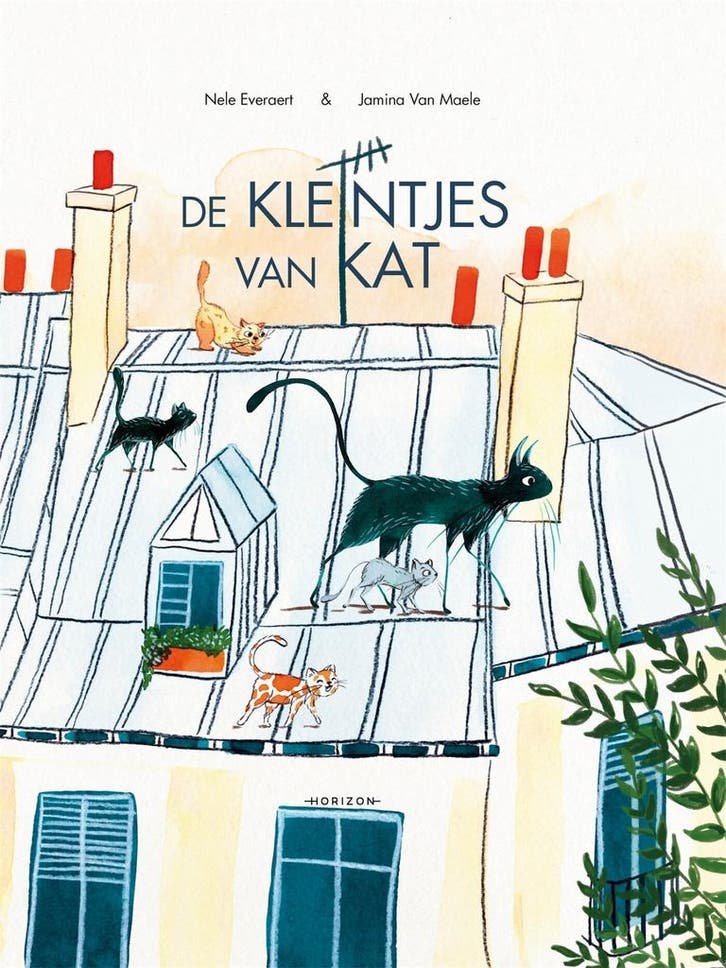 De kleintjes van Kat 9789464105278 Nele Everaert, Livres, Livres Autre, Envoi