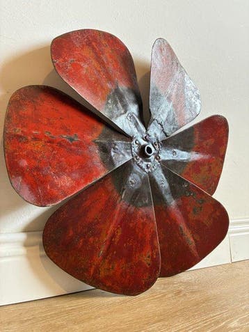 Wanddecoratie - Italië - Ventola Industriale - 48 cm