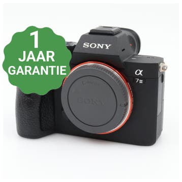Sony A7 III body | Tweedehands, Audio, Tv en Foto, Verzenden, Zo goed als nieuw, Sony