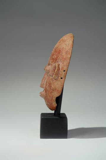 Een terracotta-hoofd - Akan - Ghana (Zonder minimumprijs)