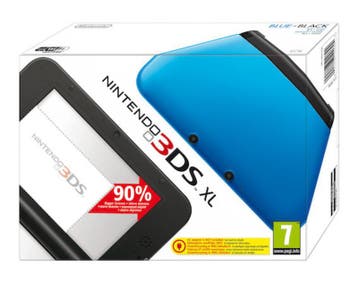 Nintendo 3DS XL Blauw in Doos (Nette Staat), Ophalen of Verzenden, Zo goed als nieuw