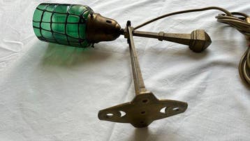 Swingarm wandlamp - Messing, Brons - Nautilus-lamp,