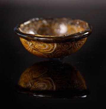 Oud-Grieks, Hellenistisch glazen kom met millefiori-mozaïek