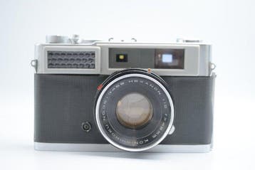 Konica S with Konishiroku Hexanon 2/48mm Meetzoeker camera