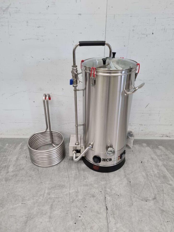 RVS Alles-in-een brouwsysteem Dubbelwandige biermaker 29, Zakelijke goederen, Horeca | Keukenapparatuur, Ophalen of Verzenden