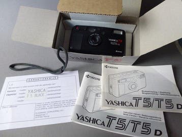 Yashica T5 Appareil photo compact argentique, Nieuw