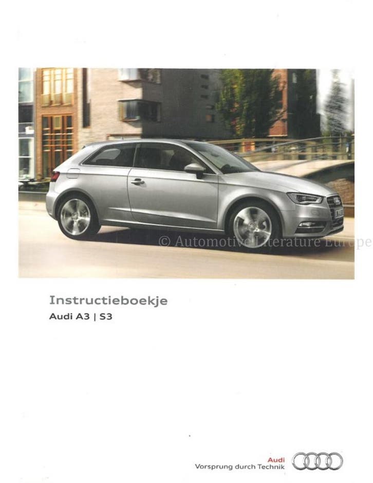 2013 AUDI A3 | S3 INSTRUCTIEBOEKJE NEDERLANDS, Autos : Divers, Modes d'emploi & Notices d'utilisation, Enlèvement ou Envoi