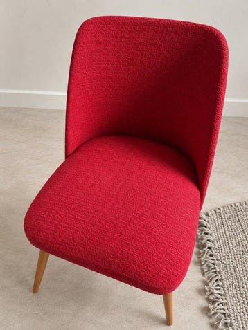 Walther Ruhland - Fauteuil (4) - Bekledingstof - Vintage, Antiquités & Art
