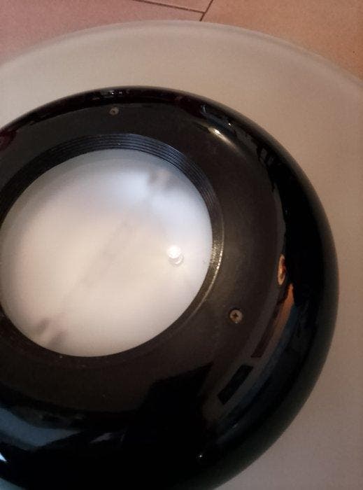 Fabbian - Kroonluchter - Glas, Metaal - Vorm gelijkend op, Antiek en Kunst, Antiek | Verlichting