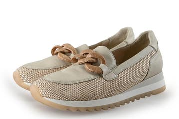 Gabor Instappers in maat 39 Beige, Kleding | Dames, Schoenen, Verzenden, Gabor, Zo goed als nieuw, Instappers