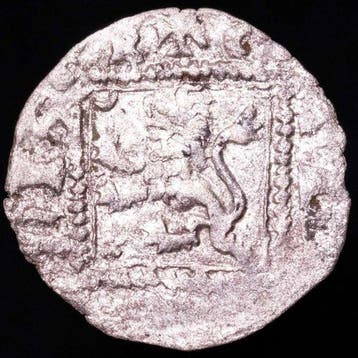 Spanje in de middeleeuwen. Enrique II (1373-1379). Noven, Postzegels en Munten