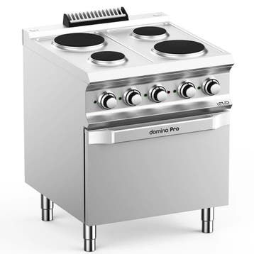 Fornuis + Oven | DOMINA PRO 700 | Elektrisch | 4 Kookpunten, Verzenden, Nieuw in verpakking
