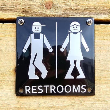 Restrooms, Verzenden, Nieuw