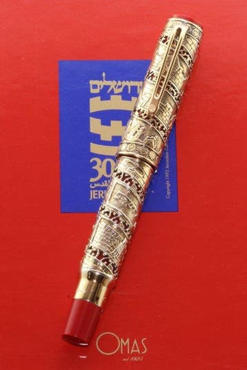 Omas - Special Edition Jerusalem 3000 sterling silver, Nieuw