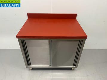 Acier inoxydable Polyéthylène PE Armoire Armoire Table à, Verzenden