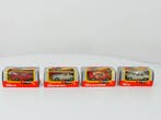 Schaal 1:43 Bburago 4 autos #2419 (Gebouwen en landschap), Hobby en Vrije tijd, Ophalen of Verzenden, Gebruikt