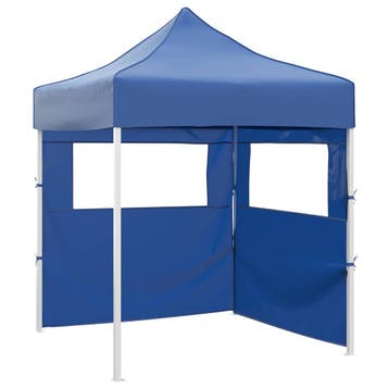 vidaXL Partytent 200 x 200 x 315 cm Blauw Oxford Stof, Verzenden, Nieuw