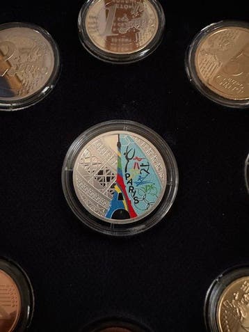 Slowakije. Proof Set 2024 Olympic Games Paris - Special, Postzegels en Munten