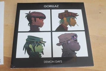Gorillaz - Demon Days 2LP + Gorillaz 2LP - LP albums, Nieuw in verpakking