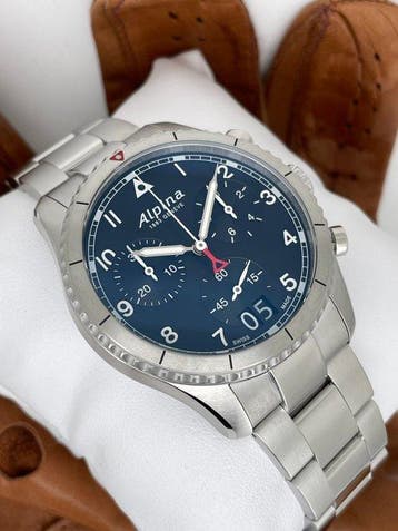 Alpina - Startimer Pilot Chronograph - Zonder minimumprijs -