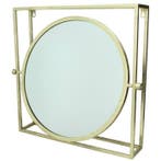 Miroir mural - Verre, Fer