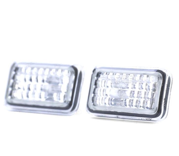 CLIGNOTANTS LATÉRAUX VOLKSWAGEN VW AUDI PORSCHE CHROMÉ, Auto-onderdelen, Verlichting, Verzenden