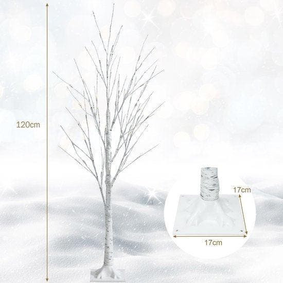 2dekans | Coast 120 cm Verlichte Kerstboom MET 48 Warme, Diversen, Kerst, Ophalen of Verzenden