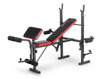 Halterbank Opklapbaar | Tweede kansje | Compact & goedkoop, Sport en Fitness, Verzenden, Overige typen, Armen, Zo goed als nieuw