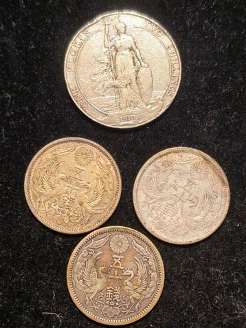 Verenigd Koninkrijk, Japan. Edward VII. 2 Shillings-Florin