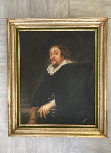 École belge (XIX), D’après - 19e eeuwse portret van Peter, Antiek en Kunst