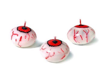 Kaarsen Drijvende Oogbal 4cm 25st, Verzenden