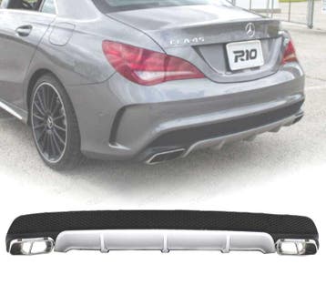 Diffuseur Arrière Pour Mercedes Cla W117 Sw Look A45 13-18 N, Verzenden