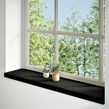 vidaXL Vensterbanken 2 st 100x30x2 cm massief eikenhout, Verzenden, Nieuw