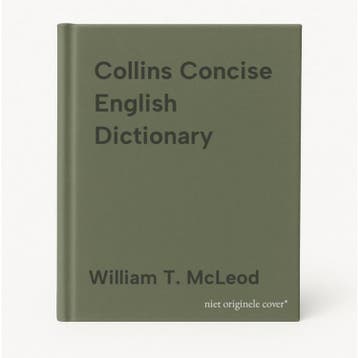 Collins Concise English Dictionary 9780004330914, Verzenden, Gelezen, William T. McLeod
