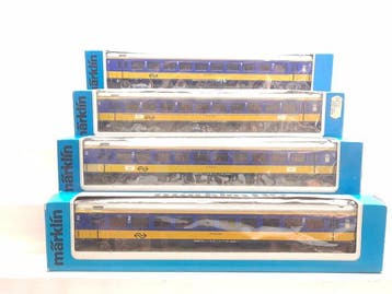 Märklin H0 - 4164/4165 - Wagon de passagers pour trains