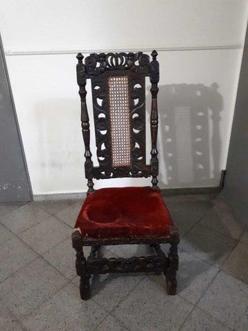 Chaise de salle à manger - Bois - Origine : Angleterre