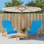 vidaXL Strandhanddoeken 2 st 400 g/m² 60x135 cm stof, Huis en Inrichting, Verzenden, Nieuw