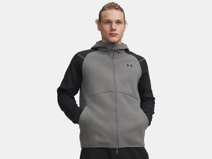 UA Mens Full-Zip Hoodie Unstoppable Fleece-709 - Maat LG, Vêtements | Hommes, Pulls & Vestes, Enlèvement ou Envoi