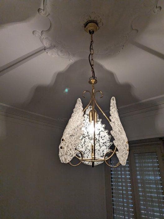 Murano, style - Kroonluchter - Glas - Murano, Antiquités & Art, Curiosités & Brocante