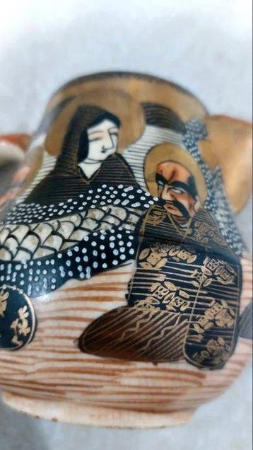 Kruik - Keramiek - Japans Satsuma-porselein