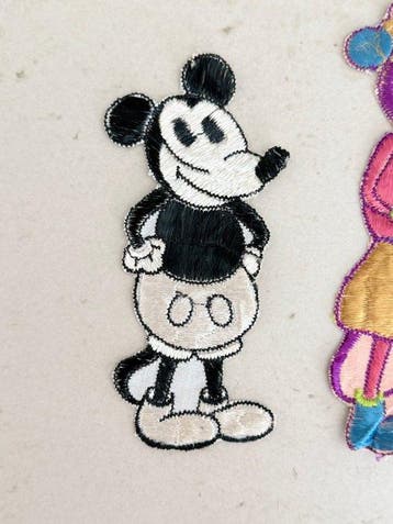 Mickey Mouse - 3 Applique - 1930, Verzamelen, Nieuw