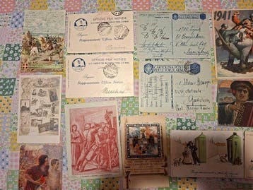 Italië - Militair, regimentaal - WOI - WOII - 25 militaire, Collections