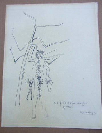 Suzanne Roger (1898-1986) - Dessin pour lillustration la