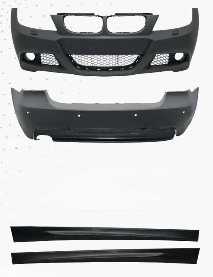 BMW E90 08-11 M-Tech bodykit – dubbele uitlaat links, Autos : Pièces & Accessoires, Carrosserie & Tôlerie