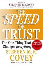 The Speed of Trust 9780743297301 Stephen M R Covey, Verzenden, Gelezen, Stephen M R Covey