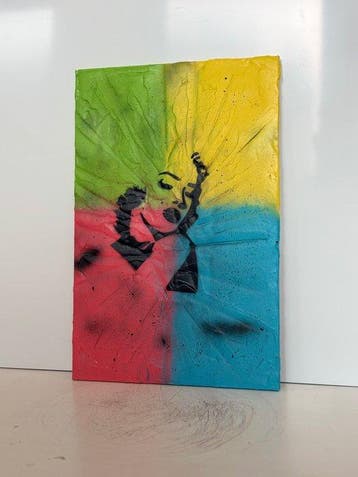 Rob VanMore - Marilyn POP ART