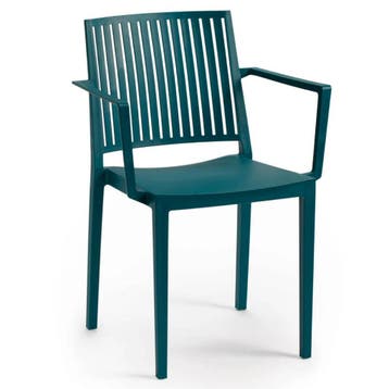Stoel | Kunststof | Turquoise | In-/Outdoor |, Verzenden, Nieuw in verpakking