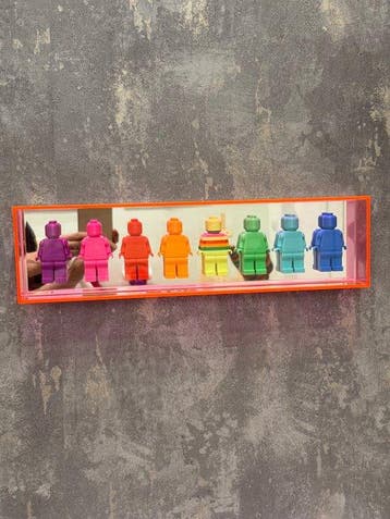 KIRAS - PLAY WITH COLORS - MIRROR - fucsia