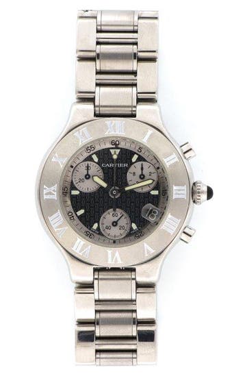 Cartier - 21 Chronoscaph - Zonder minimumprijs - 2424 -