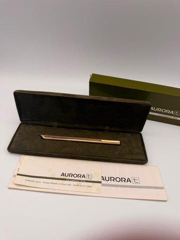 Aurora - boligrafo aurora thesi solid gold 18k or massive